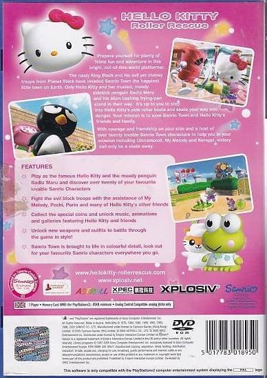 Hello Kitty Roller Rescue - PS2 (B Grade) (Genbrug)